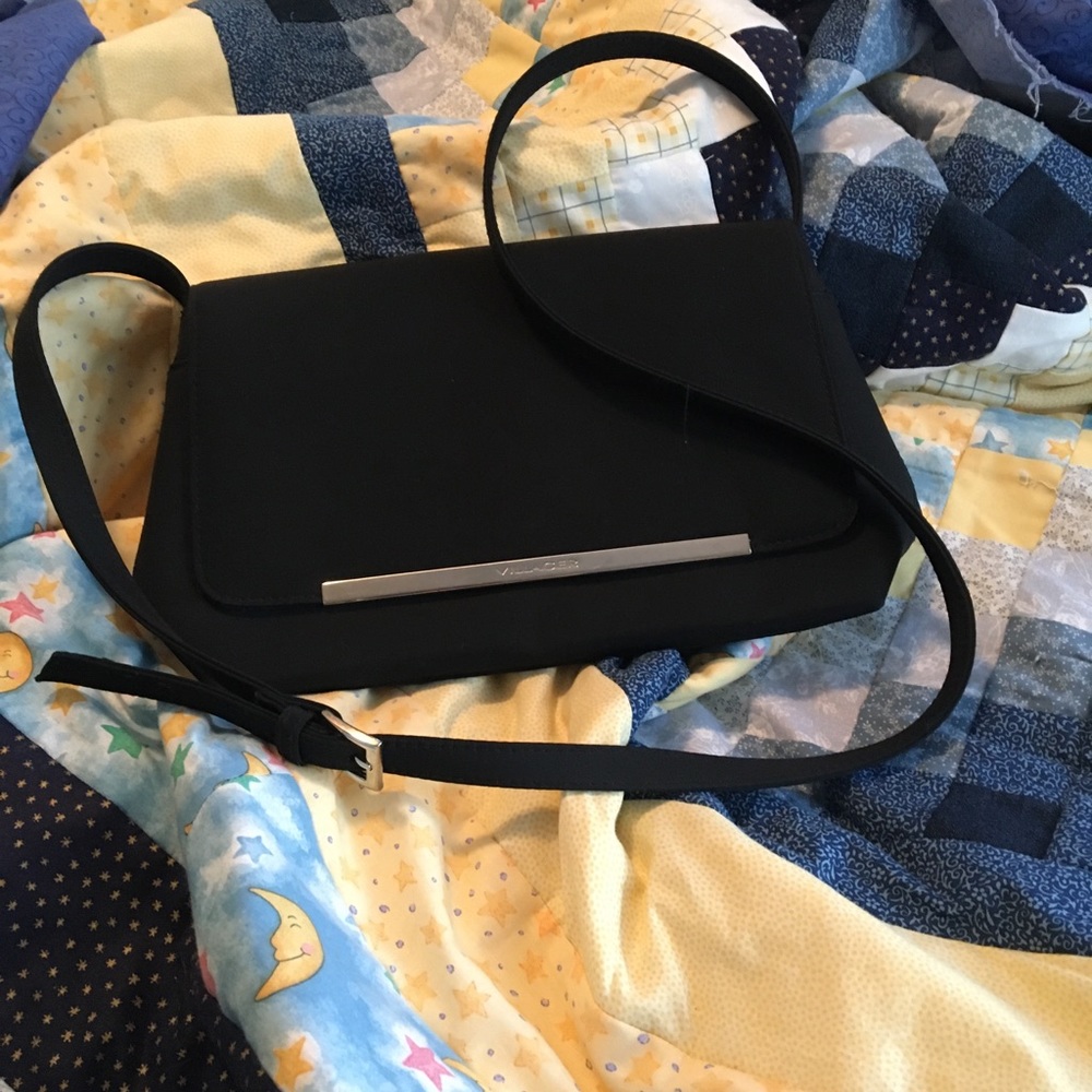 Liz Claiborne black Villager purse dressy